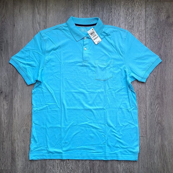 Club Room Light Blue Polo size L NWT - Picture 1 of 7